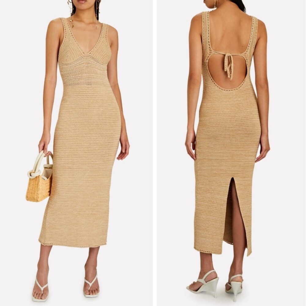 Ronny Kobo Darcy Knit Maxi Dress Size Small